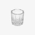 Godet, vaso o frasco de cristal